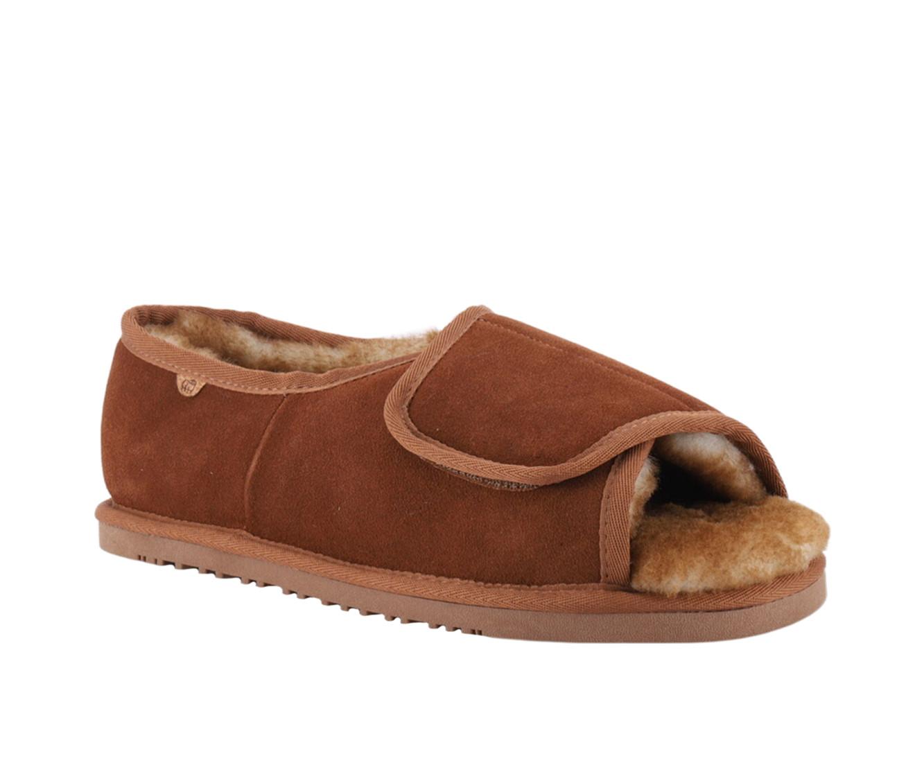 Lamo Footwear APMA Open Toe Wrap Mens Slippers