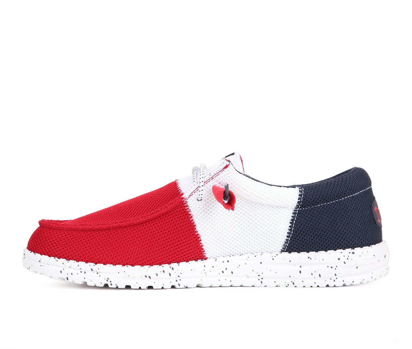 Men's HEYDUDE Wally Tri Varsity Mesh-M Casual Shoes