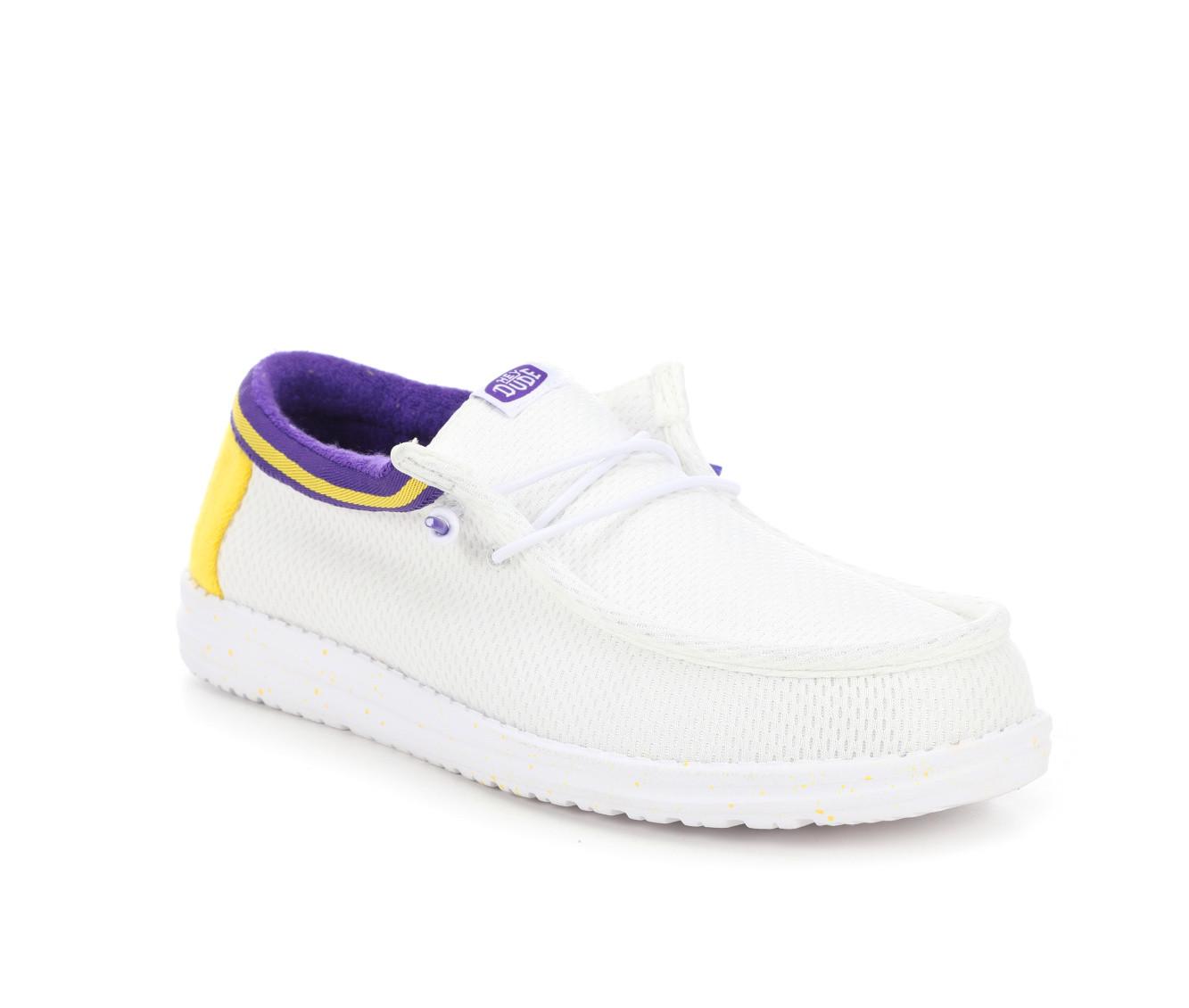 Men's HEYDUDE Wally Varsity Jersey Casual Shoes