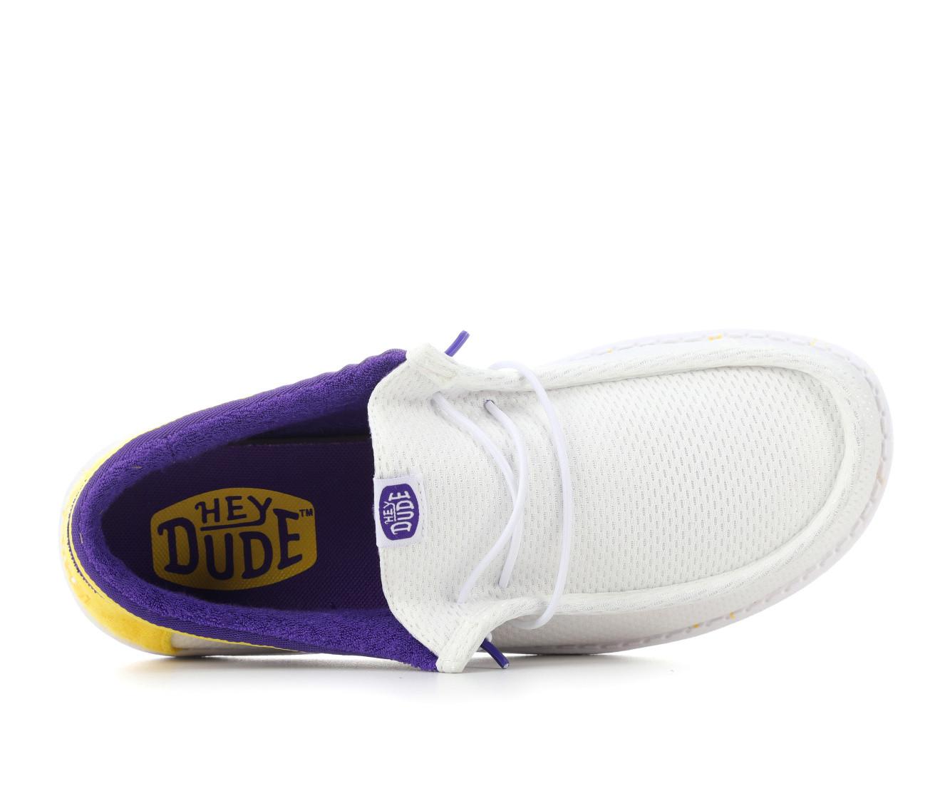 Men's HEYDUDE Wally Varsity Jersey Casual Shoes