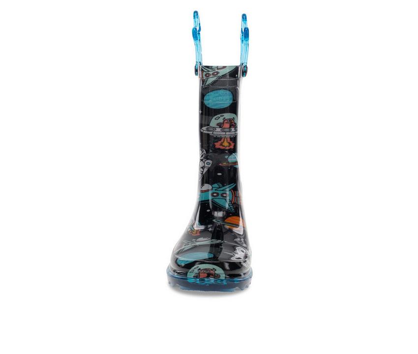 Boys' Western Chief Little Kid Silly Space Lighted Rain Boots