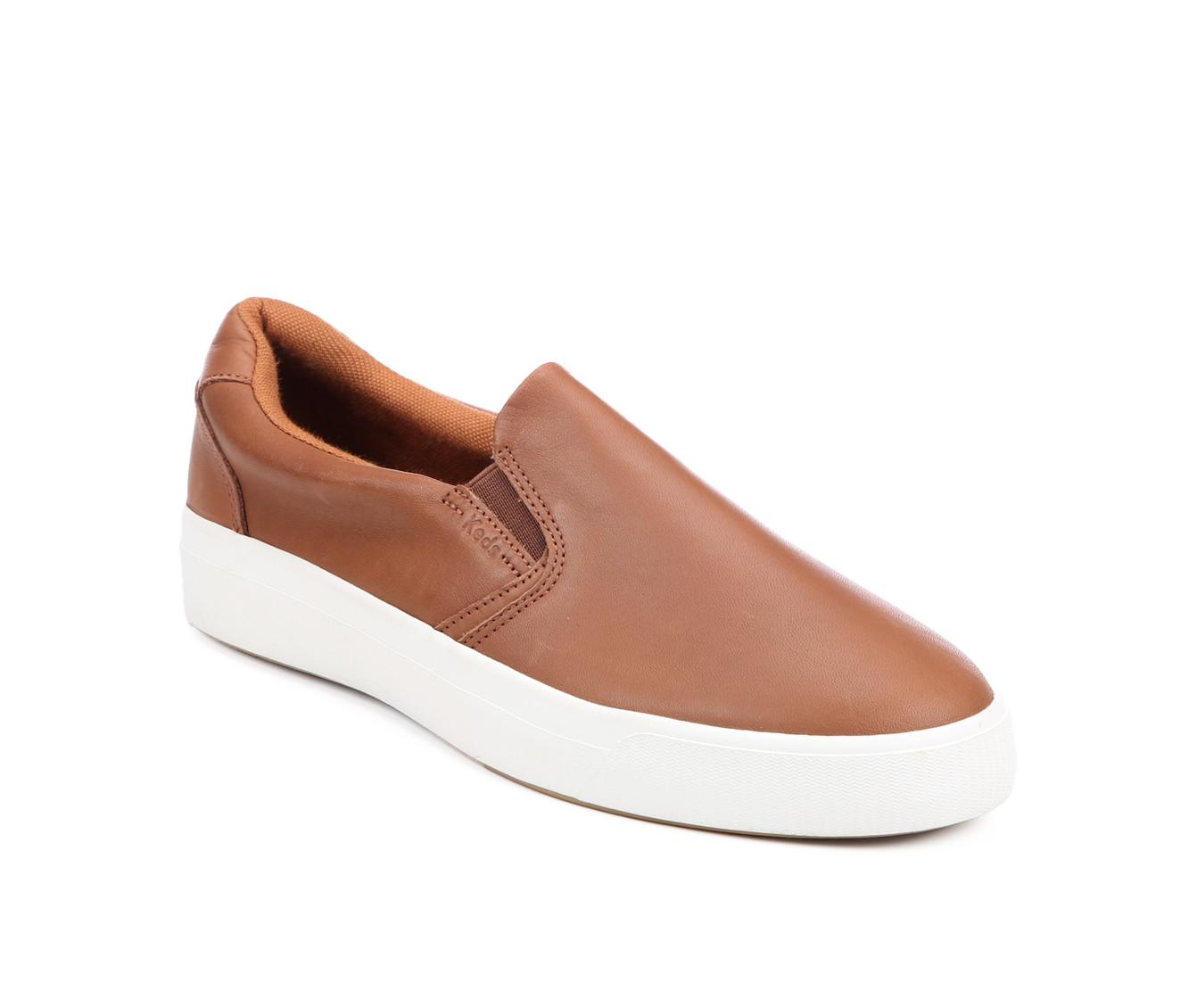 Women's Keds Pursuit Slip Leather Slip-On Shoes