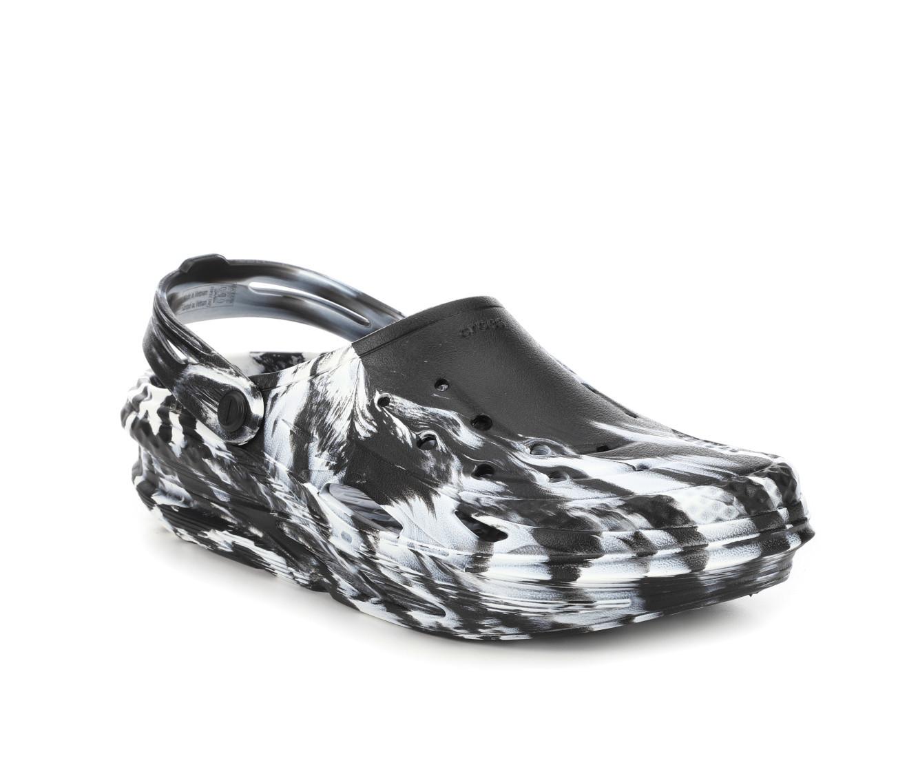 Men's Crocs Off Grid Marbled Clog