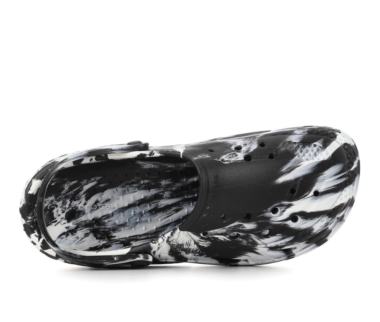 Men's Crocs Off Grid Marbled Clog