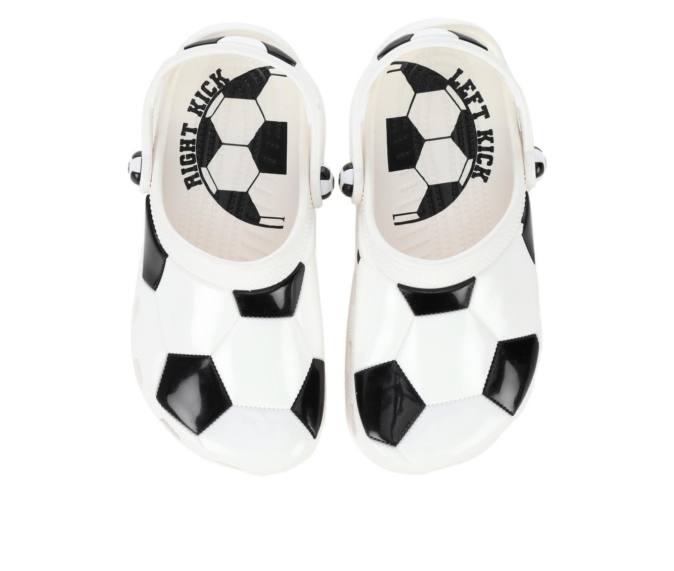 Kids' Crocs Little Kid Crocs Classic Soccer Ball Clogs