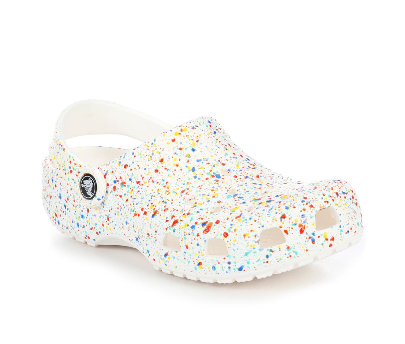 Kids' Crocs Little Kids Crocs Classic Paint Splatter Clog