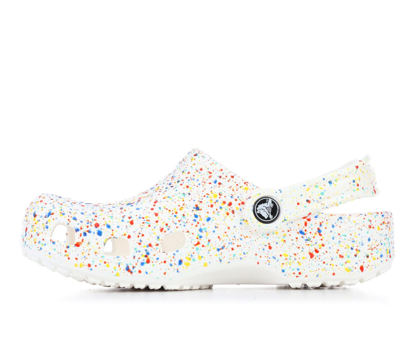 Kids' Crocs Little Kids Crocs Classic Paint Splatter Clog