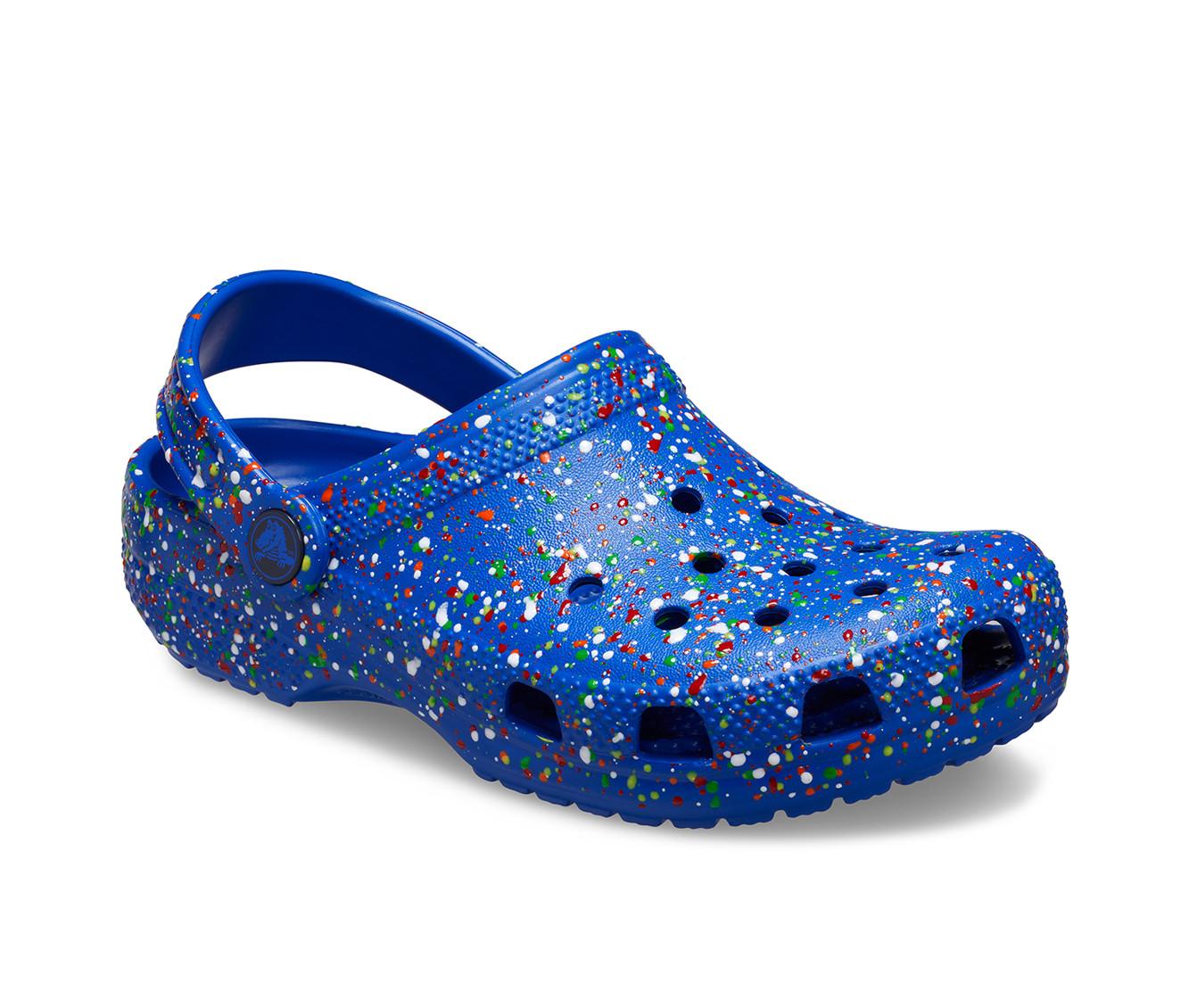 Kids' Crocs Little Kids Crocs Classic Paint Splatter Clog