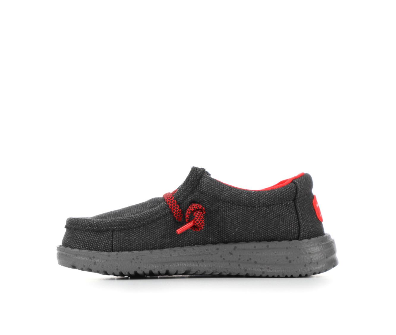 Boys' HEYDUDE Toddler Wally Hot Wheels Casual Shoes