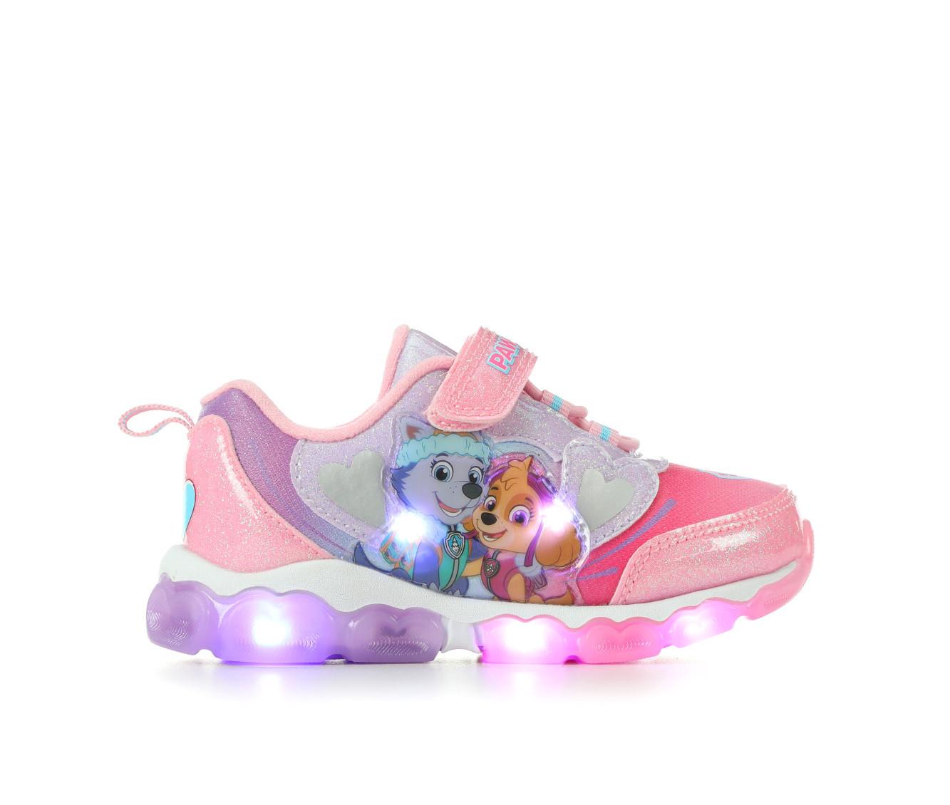 Girls Nickelodeon Toddler Little Kid Paw Patrol 20 Light Up Sneakers Shoe Carnival