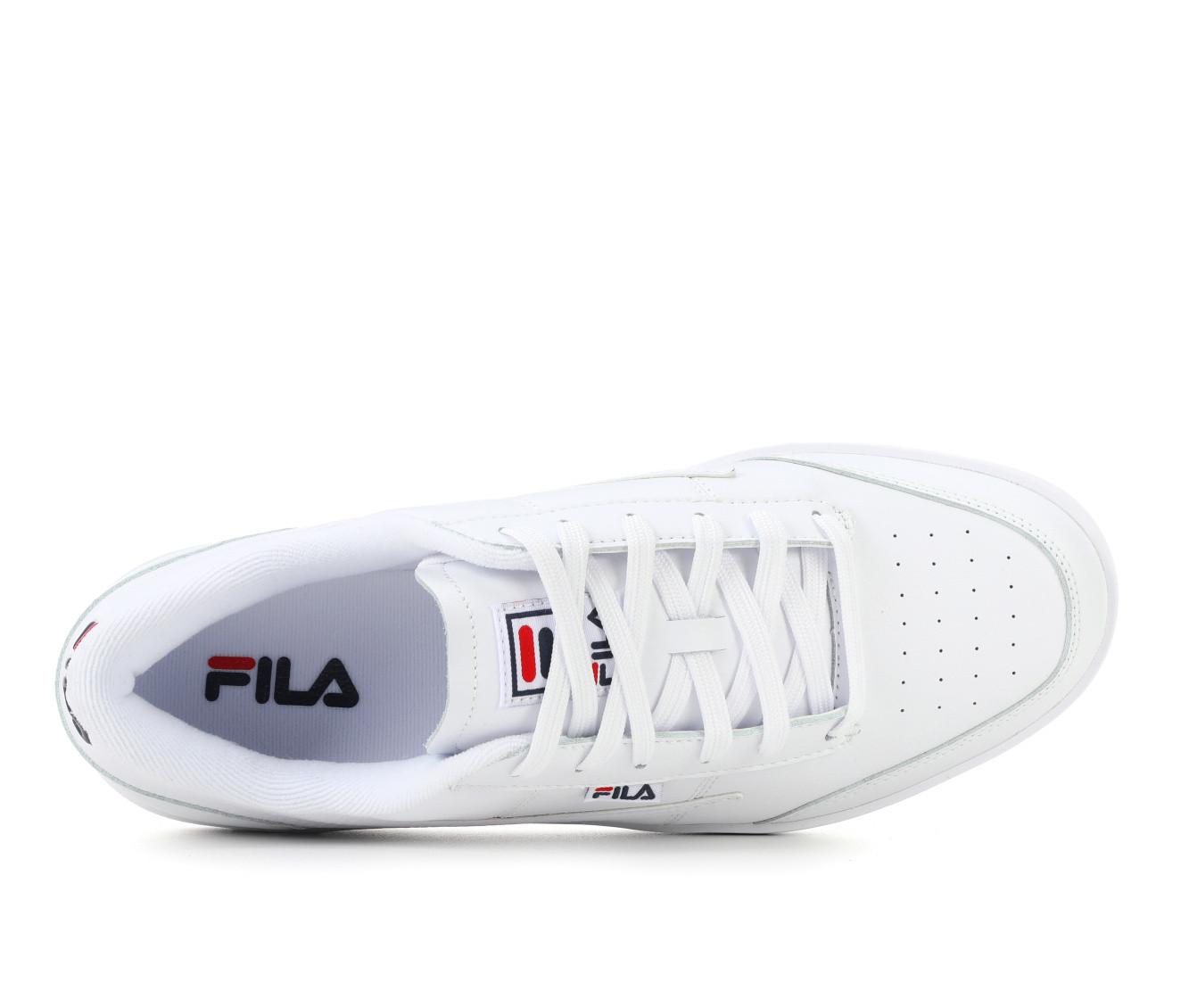 Fila Size 10 Royalton 1TM02024 125 Mens White Leather Lifestyle Sneakers Shoes