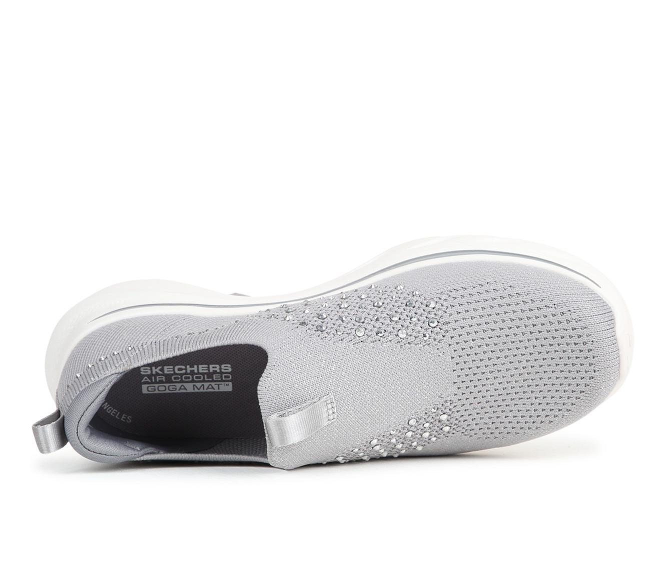 Women's Skechers Go Go Walk 7 Bling 125234 Walking Shoes