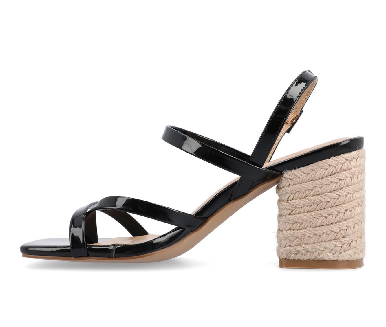 Women's Journee Collection Olivina Espadrille Block Heel Sandals