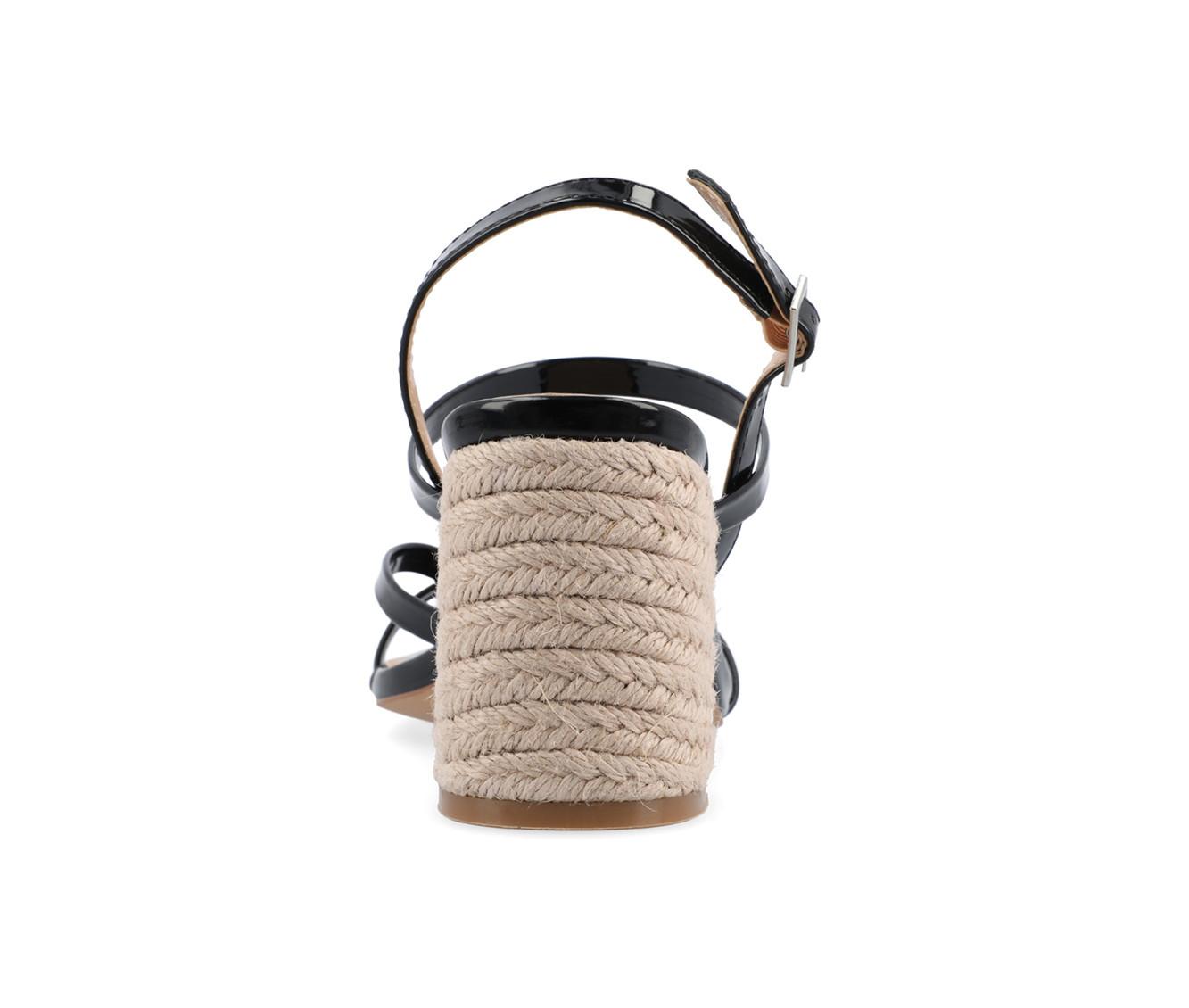 Women's Journee Collection Olivina Espadrille Block Heel Sandals