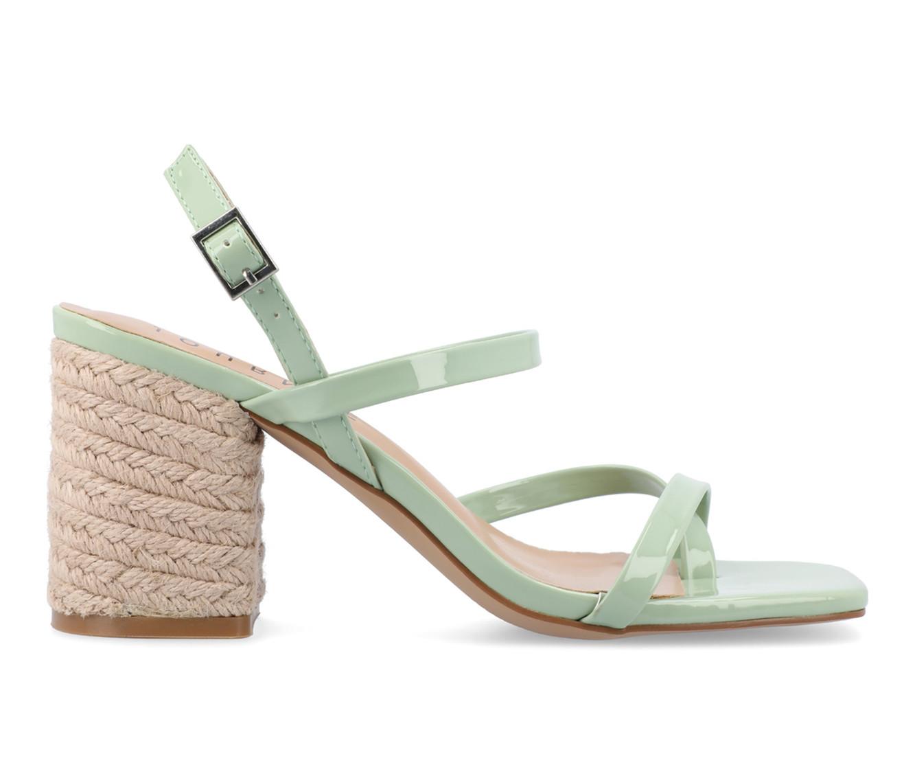 Women's Journee Collection Olivina Espadrille Block Heel Sandals