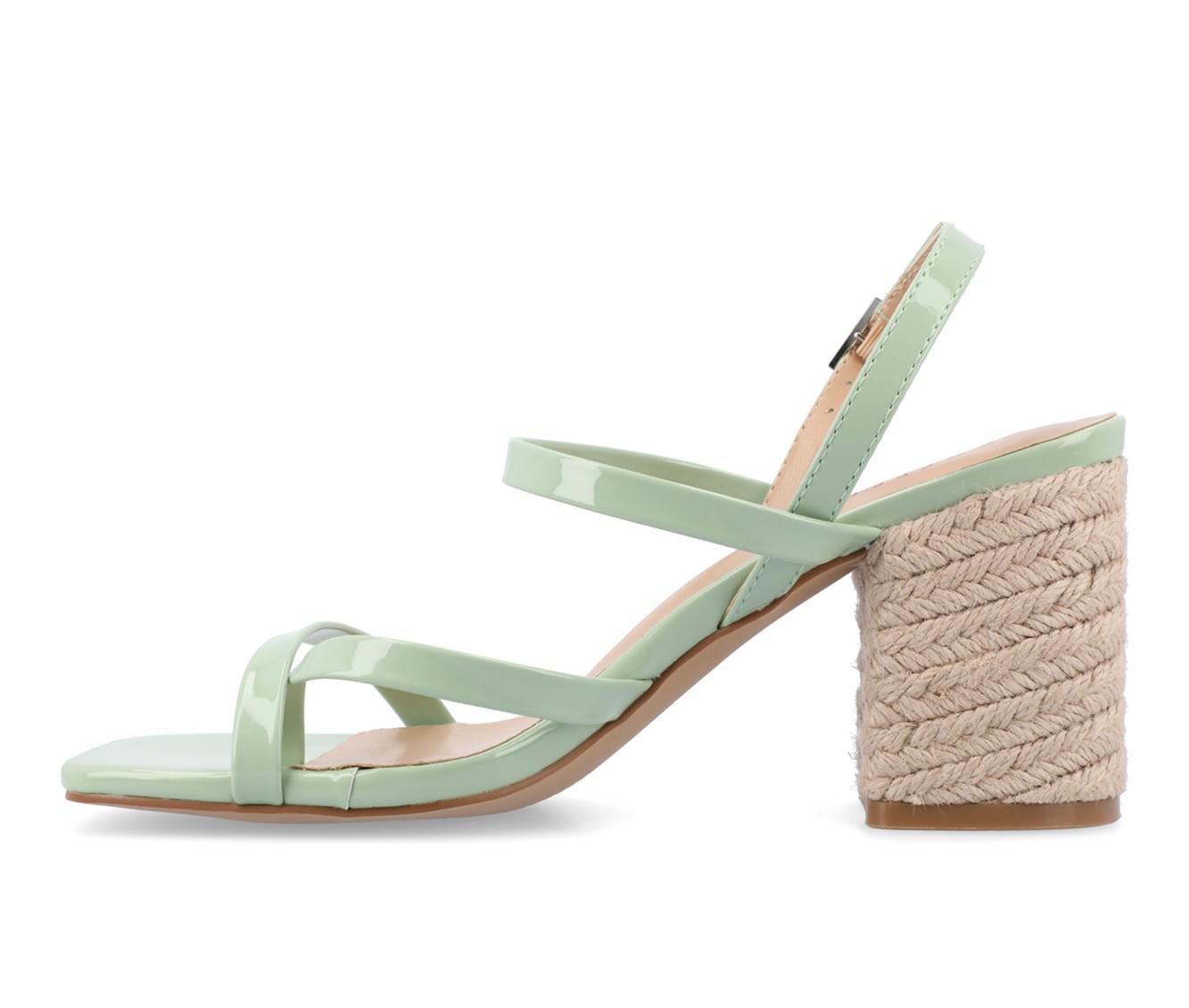 Women's Journee Collection Olivina Espadrille Block Heel Sandals