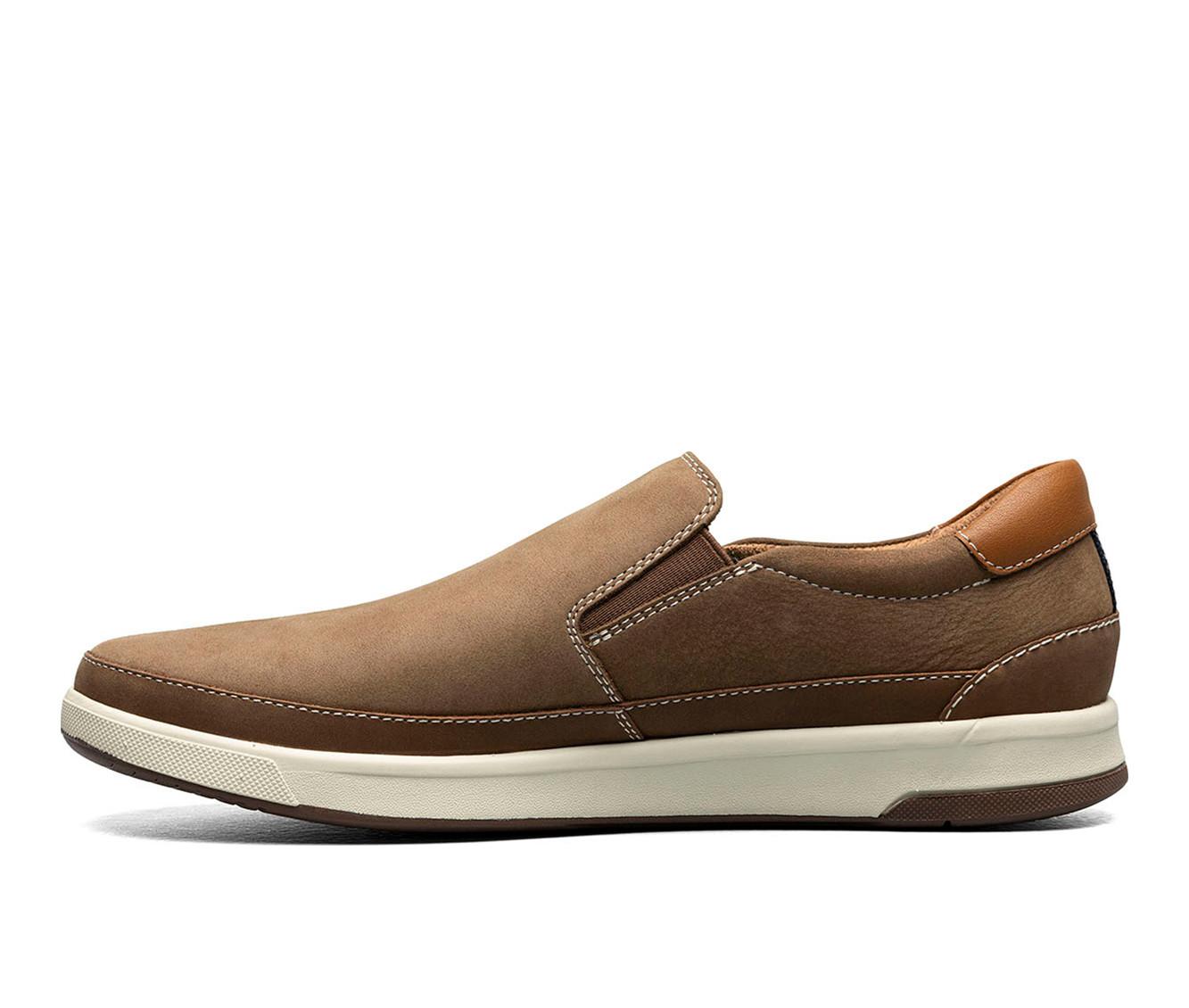 Men's Florsheim Crossover Double Gore Slip On Casual Loafers