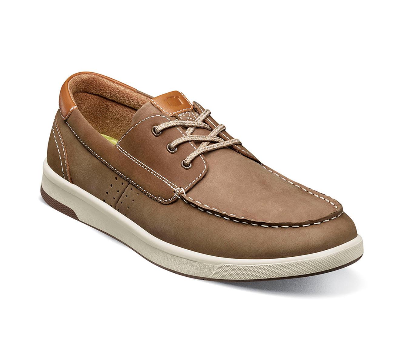 Men's Florsheim Crossover Moc Toe Boat Shoes