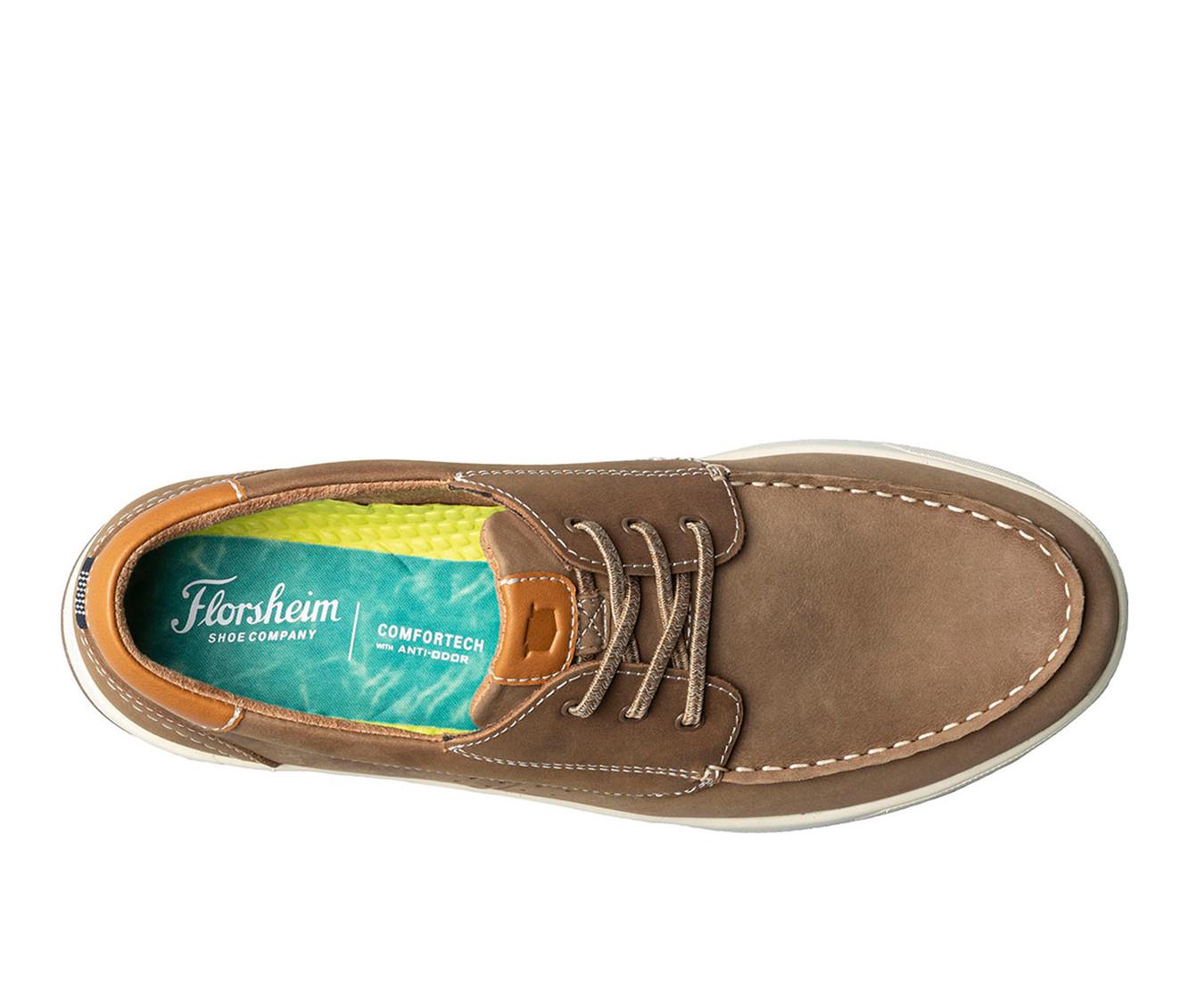 Men's Florsheim Crossover Moc Toe Boat Shoes