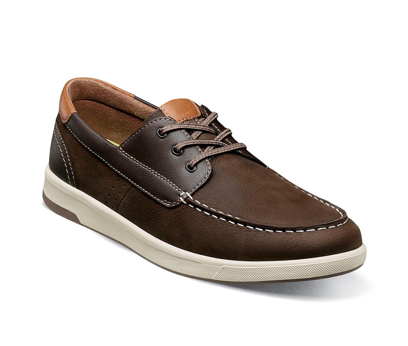 Men's Florsheim Crossover Moc Toe Boat Shoes