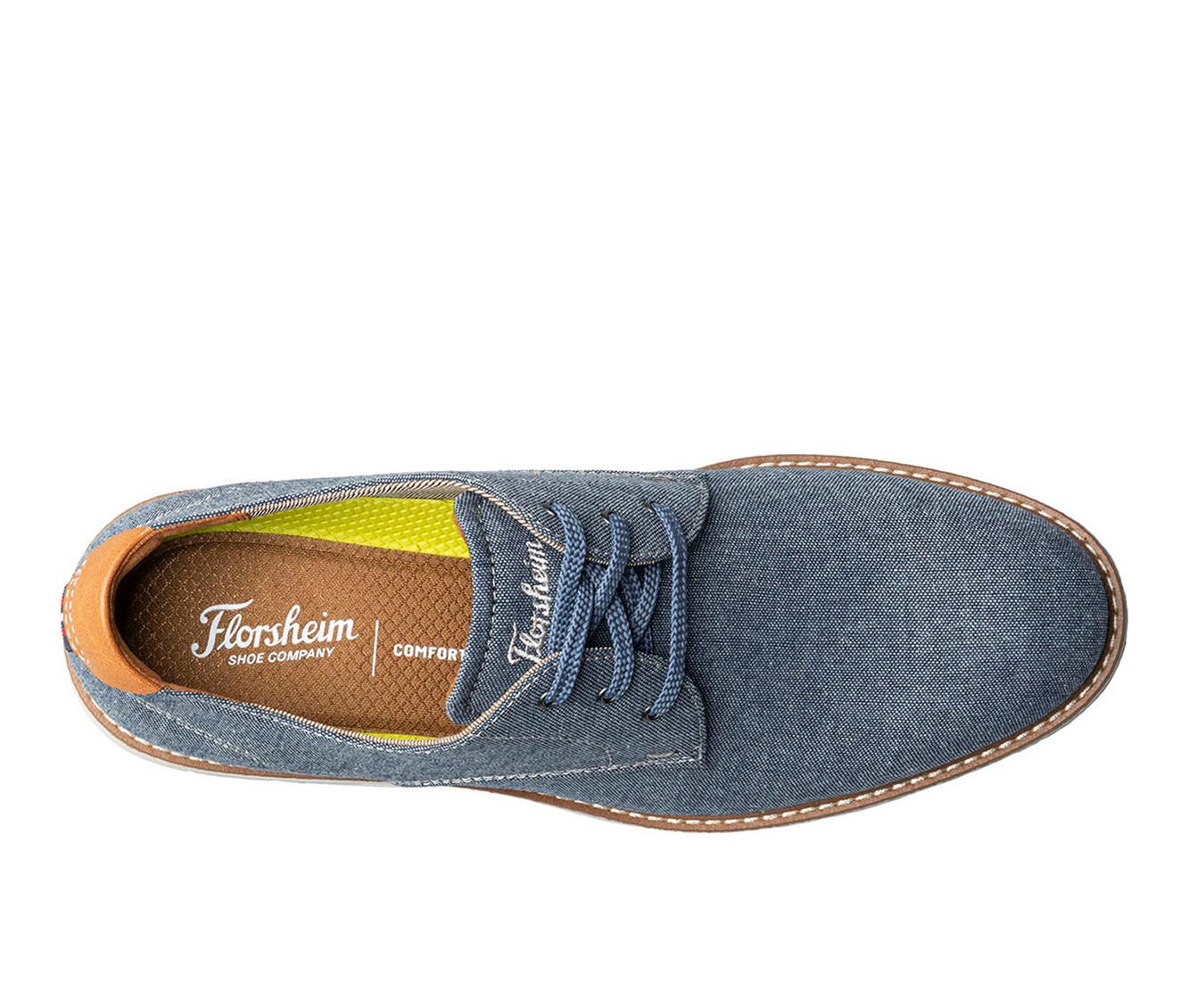 Men's Florsheim Vibe Canvas Plain Toe Oxford