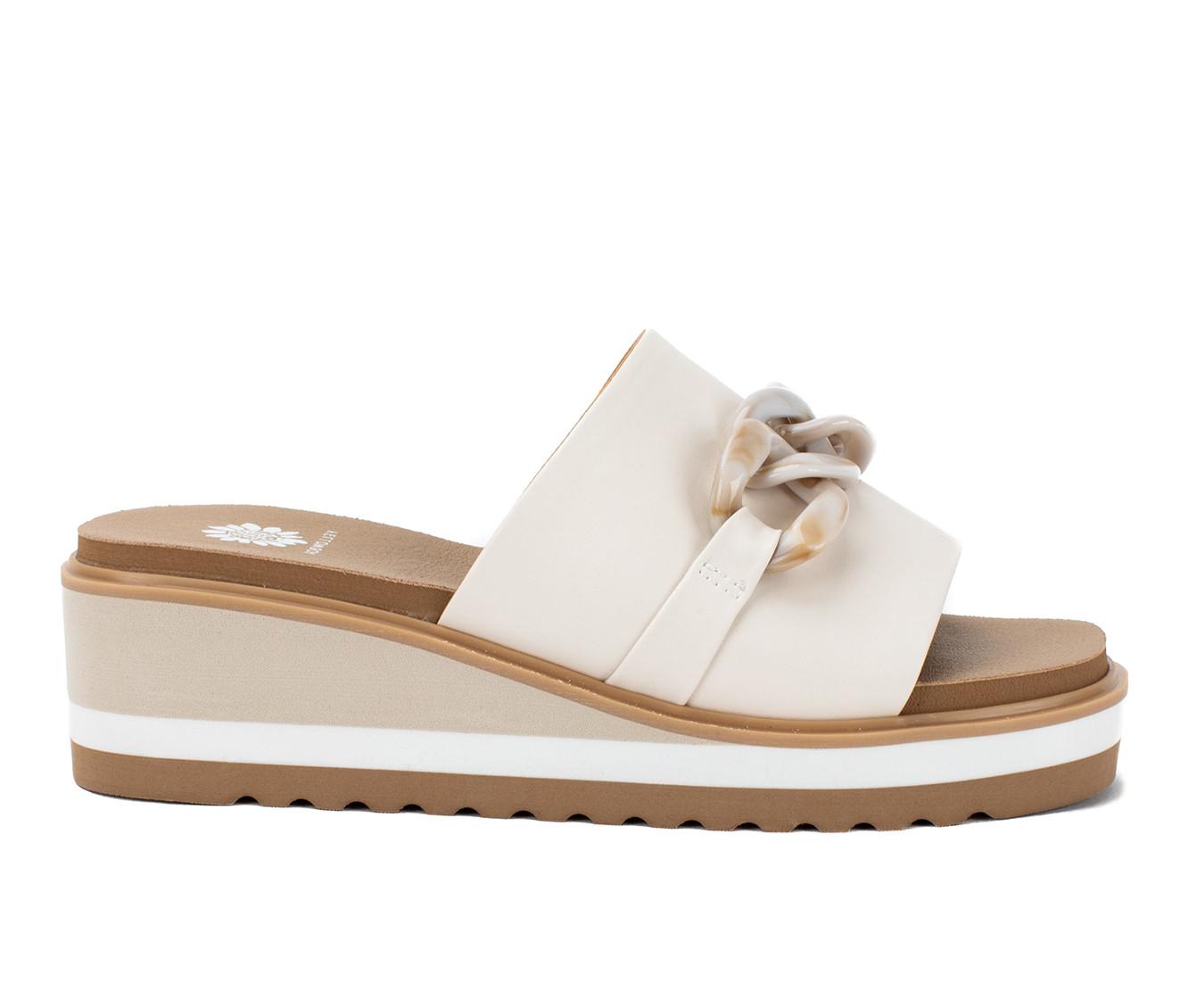 Yellow box 2024 wedge sandals