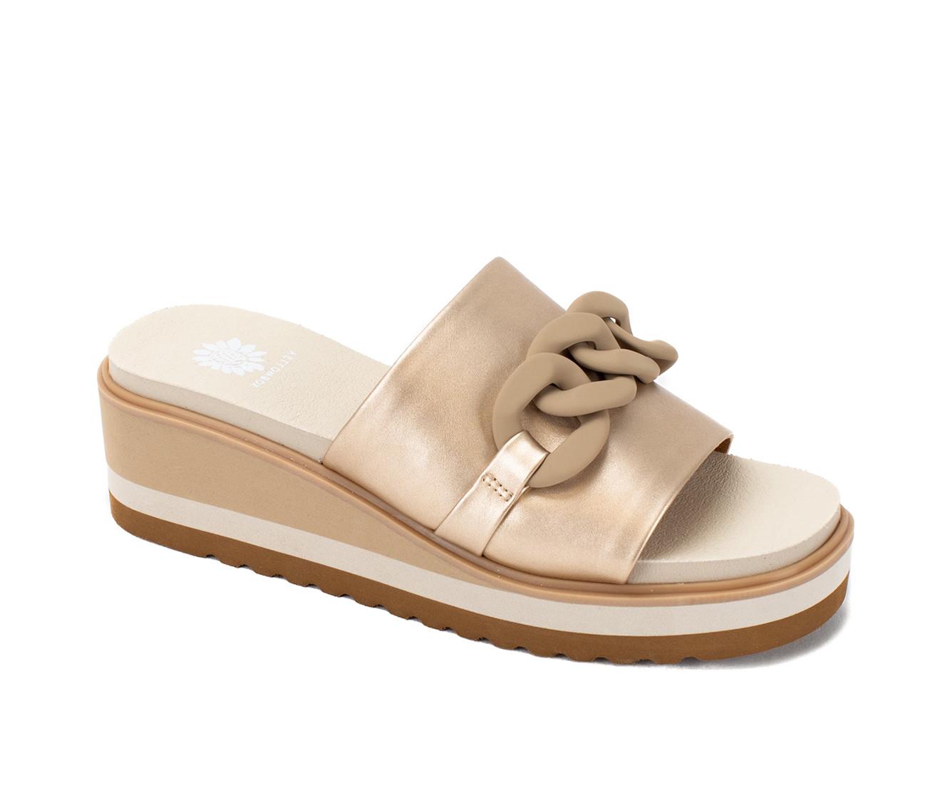 Yellow box gateway cheap wedge sandal