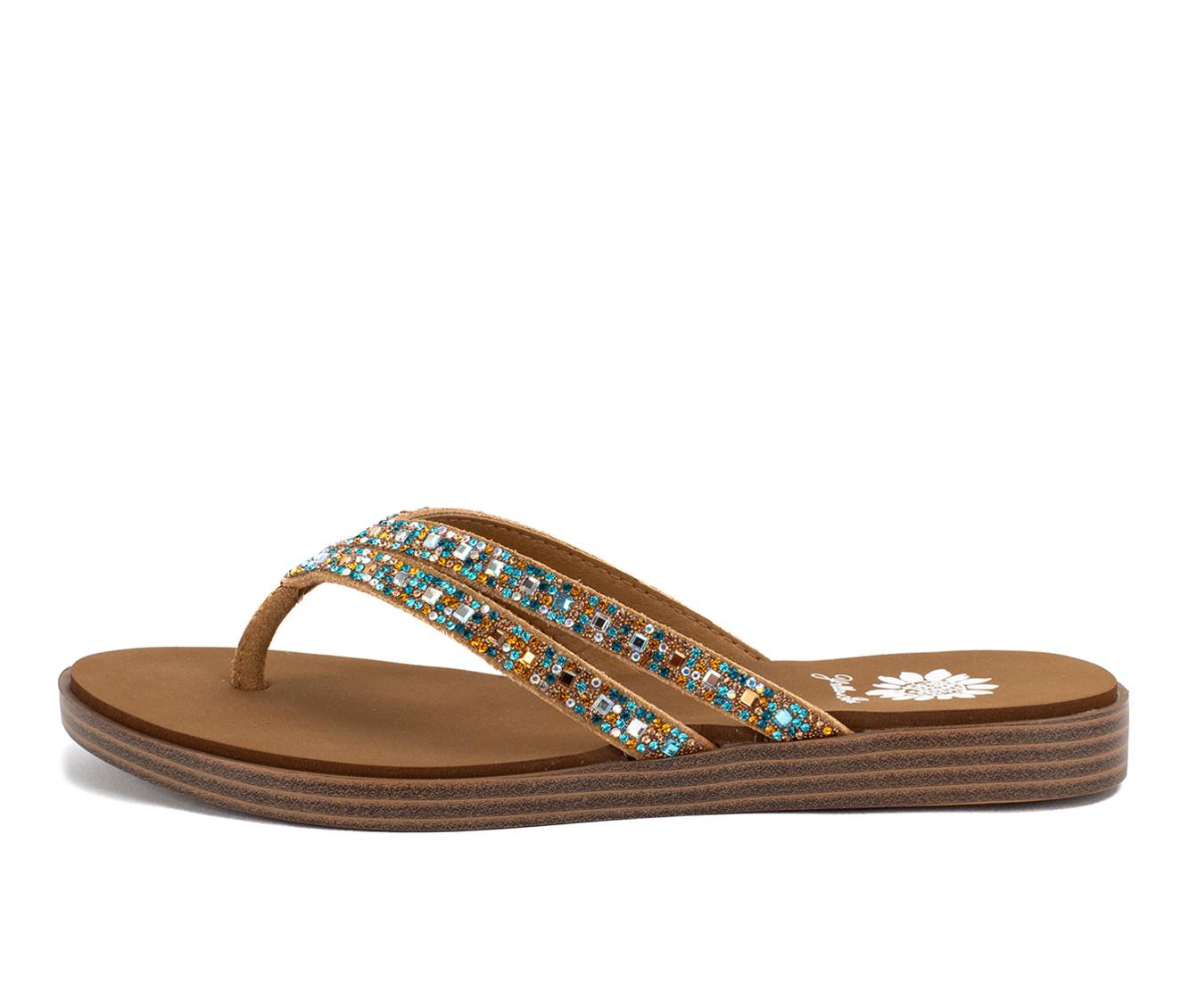 Women's Yellow Box Dalia Flip-Flops