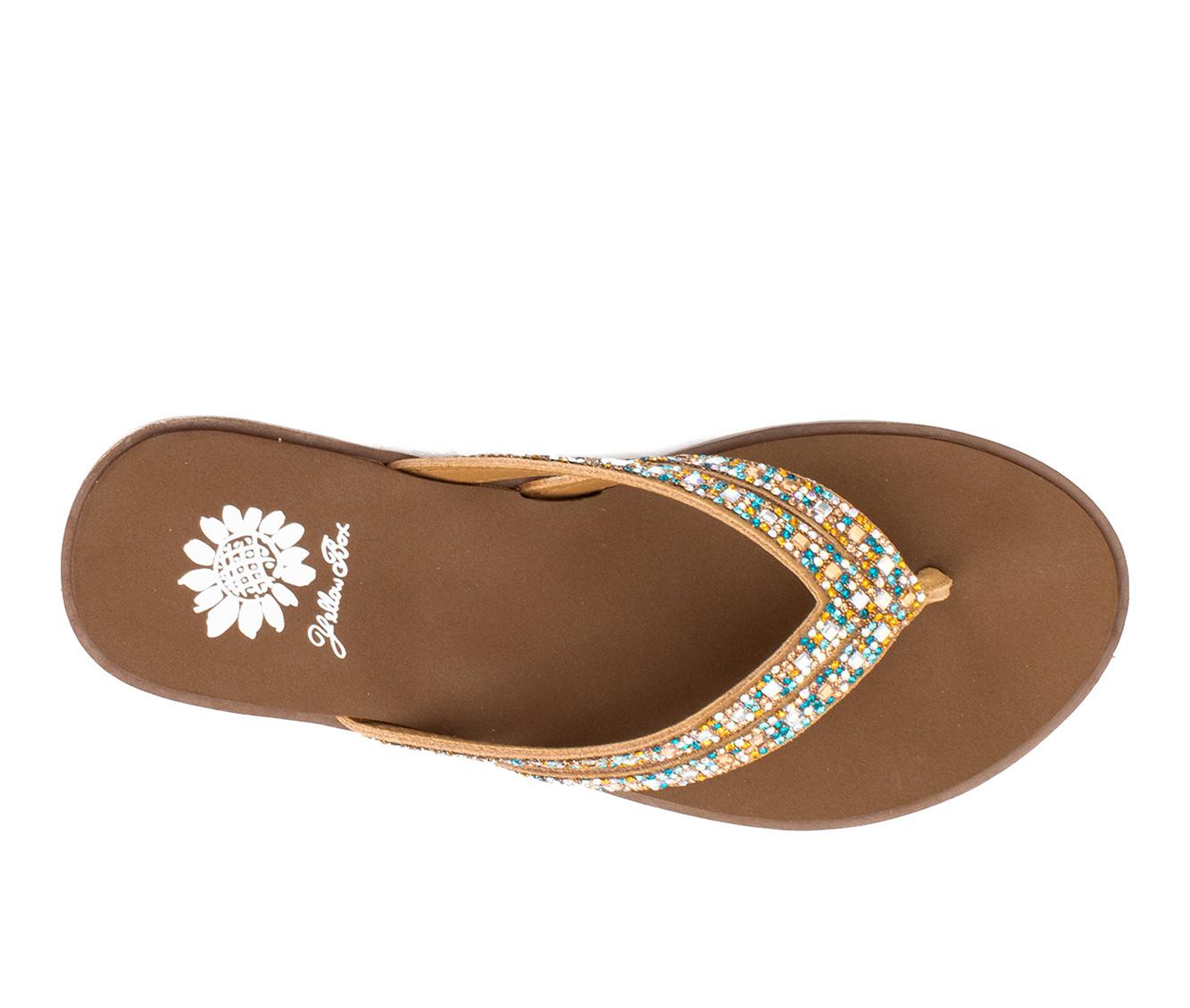 Women's Yellow Box Dalia Flip-Flops