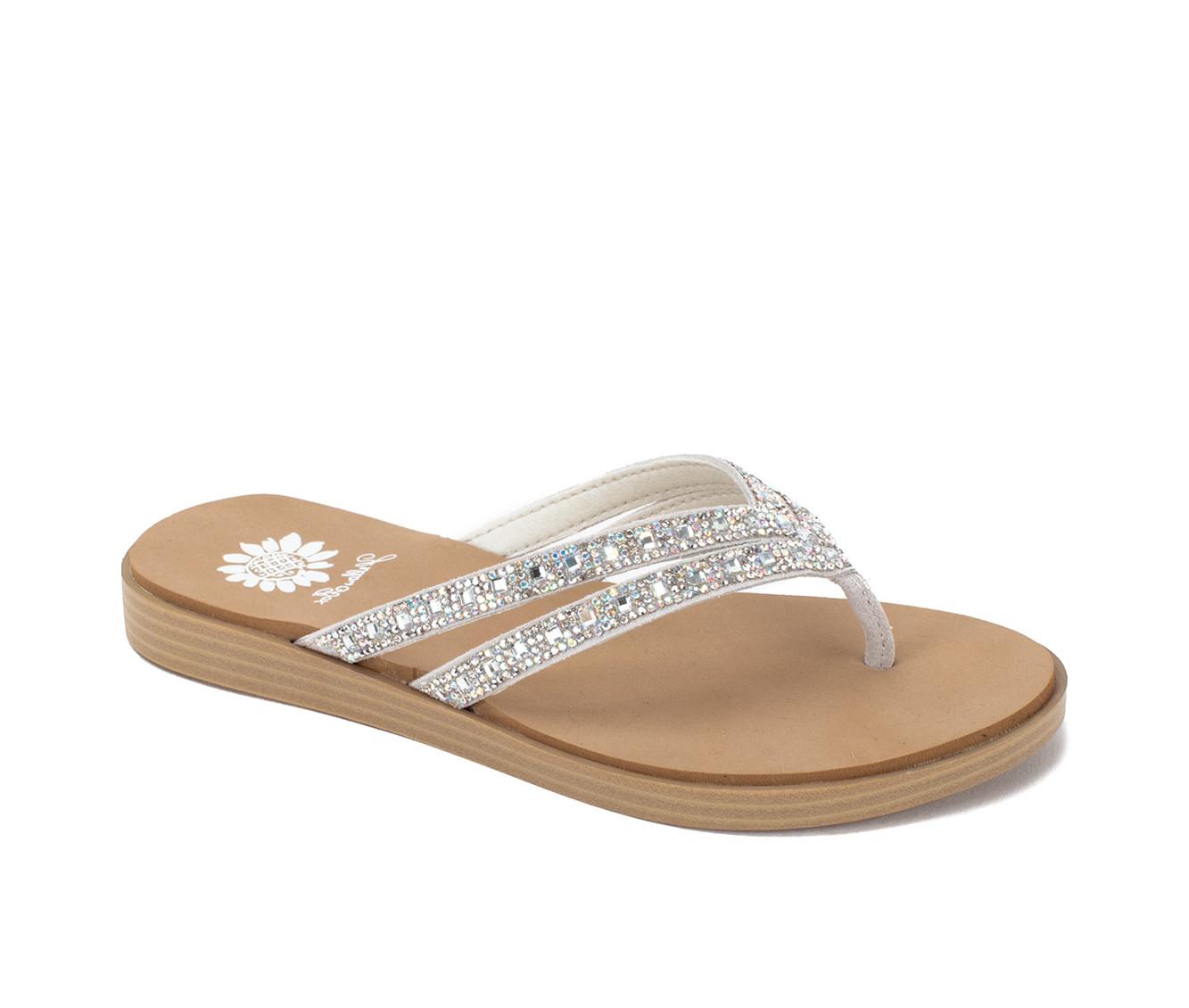 Women's Yellow Box Dalia Flip-Flops