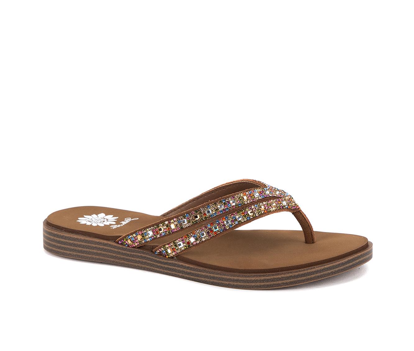 Women's Yellow Box Dalia Flip-Flops