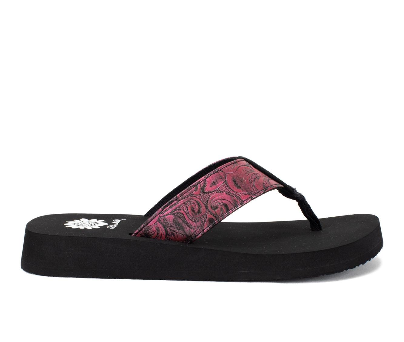 Pink yellow box hot sale flip flops