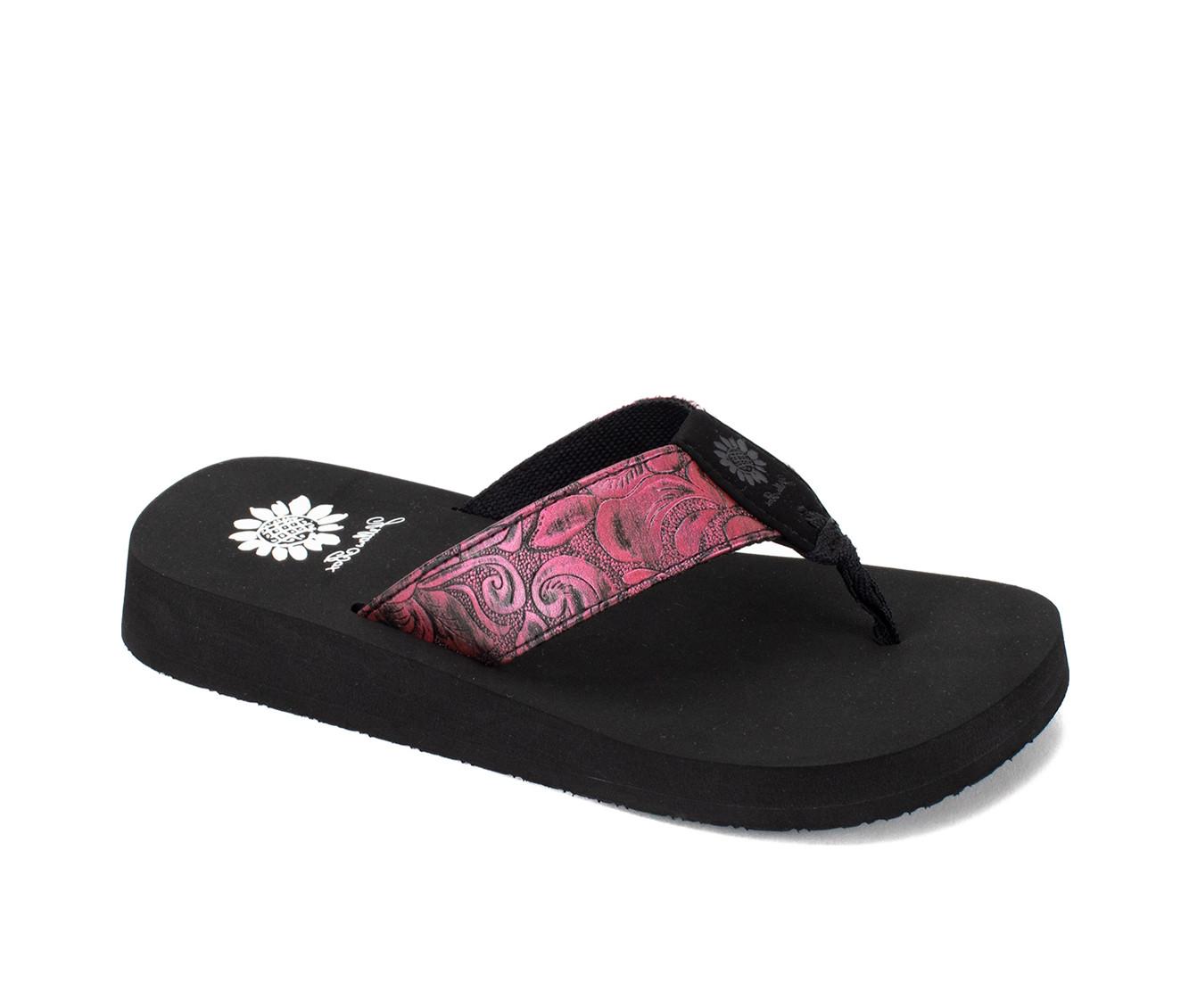 Women's Yellow Box Felder Flip-Flops