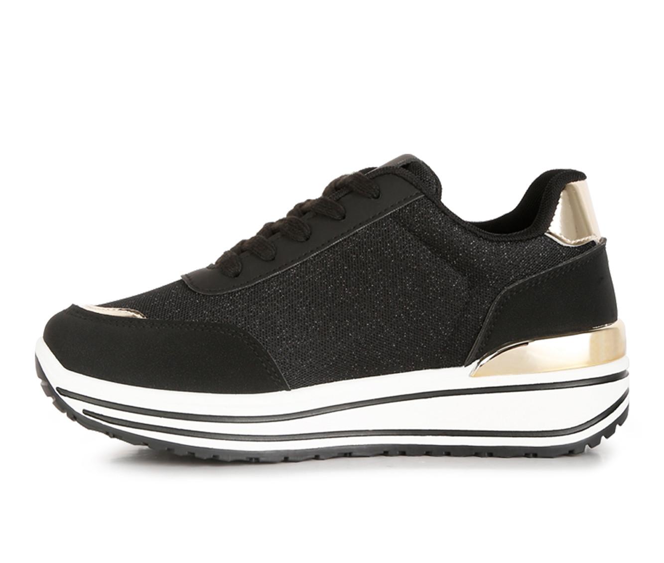 Women's London Rag Metallic Panel Platform Sneakers