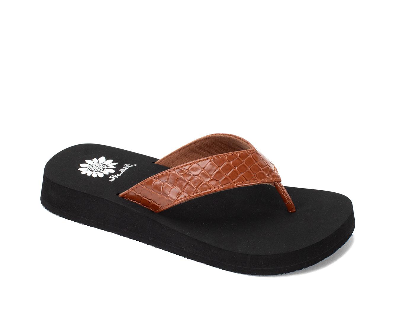 Women's Yellow Box Fiorela Flip-Flops