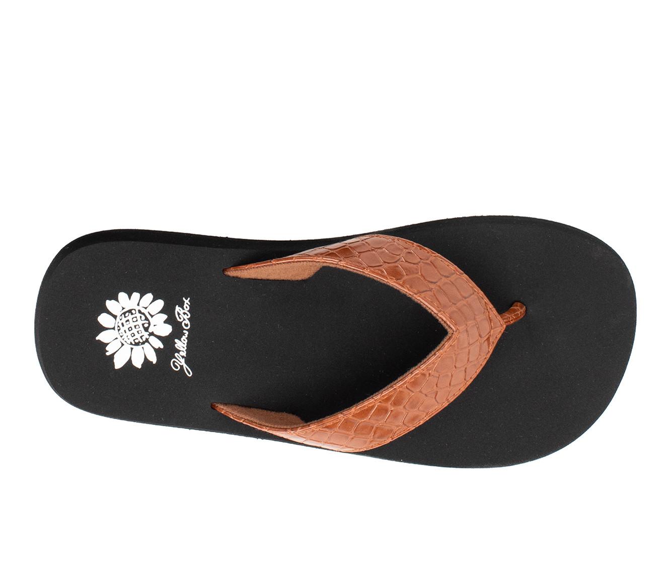 Women's Yellow Box Fiorela Flip-Flops