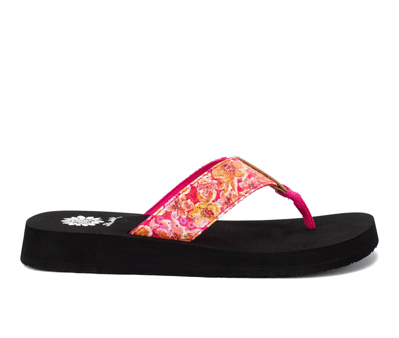 Women's Yellow Box Freddy Flip-Flops