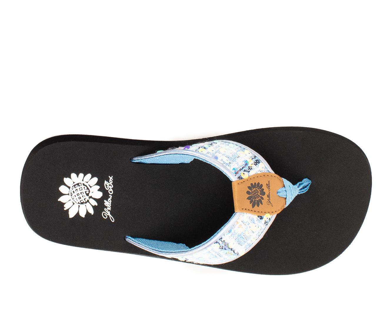 Women's Yellow Box Frenda Flip-Flops