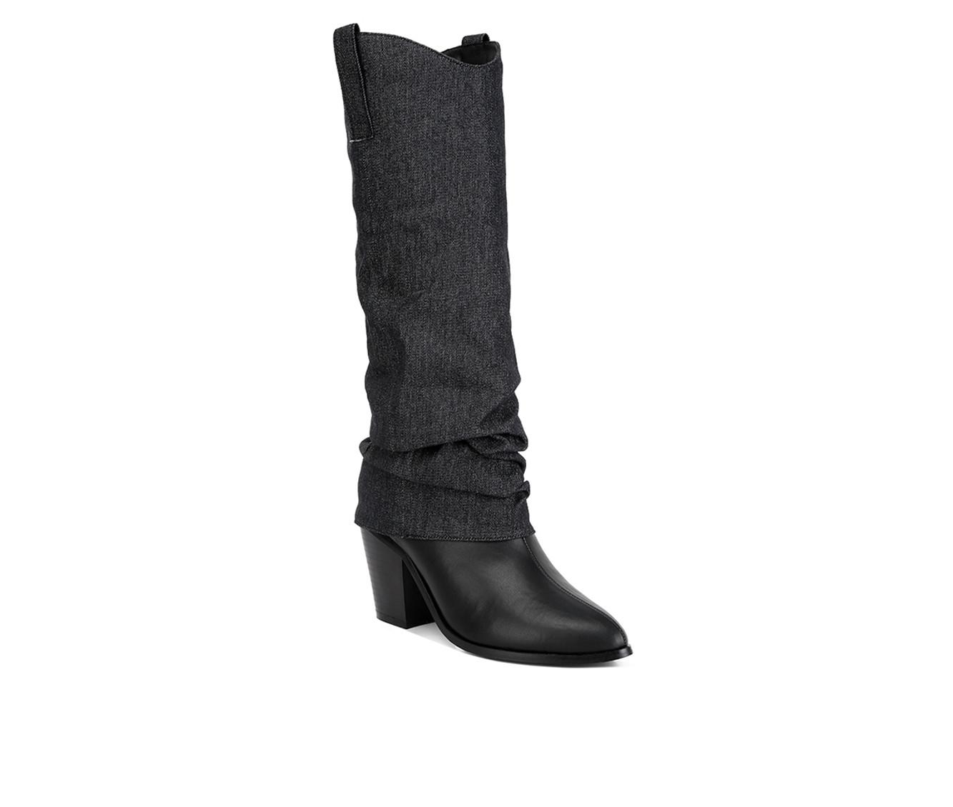 Women's London Rag Fab Cowboy Knee High Boots