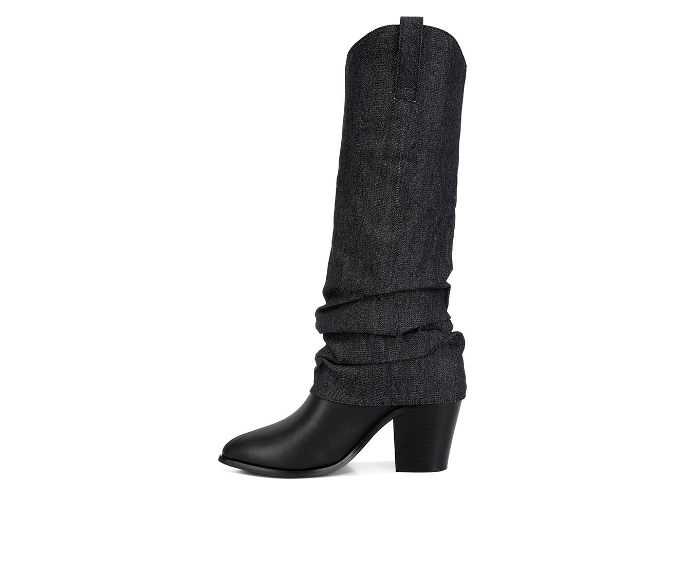 Women's London Rag Fab Cowboy Knee High Boots