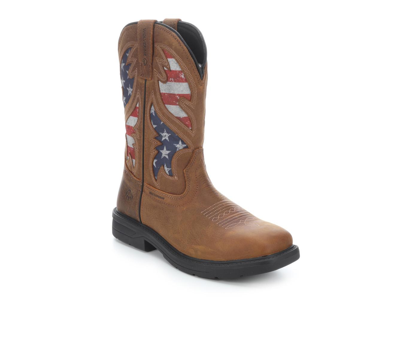 Men's Wolverine Rancher Flag Work Boots