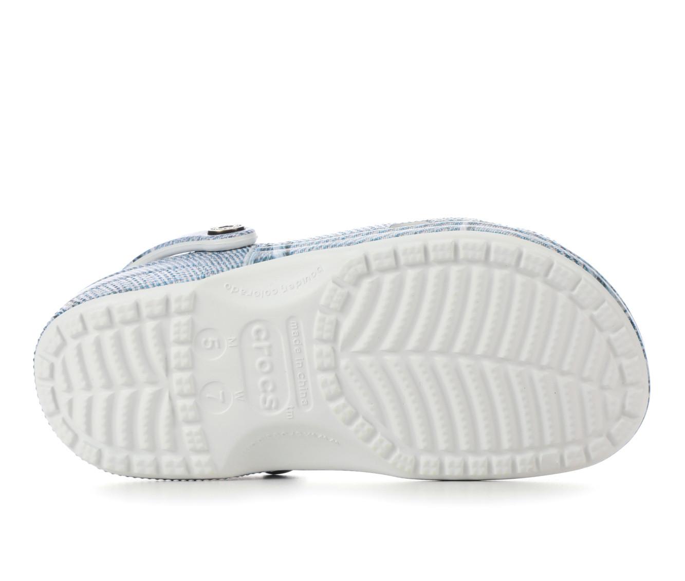 Adults' Crocs Classic Denim Clogs