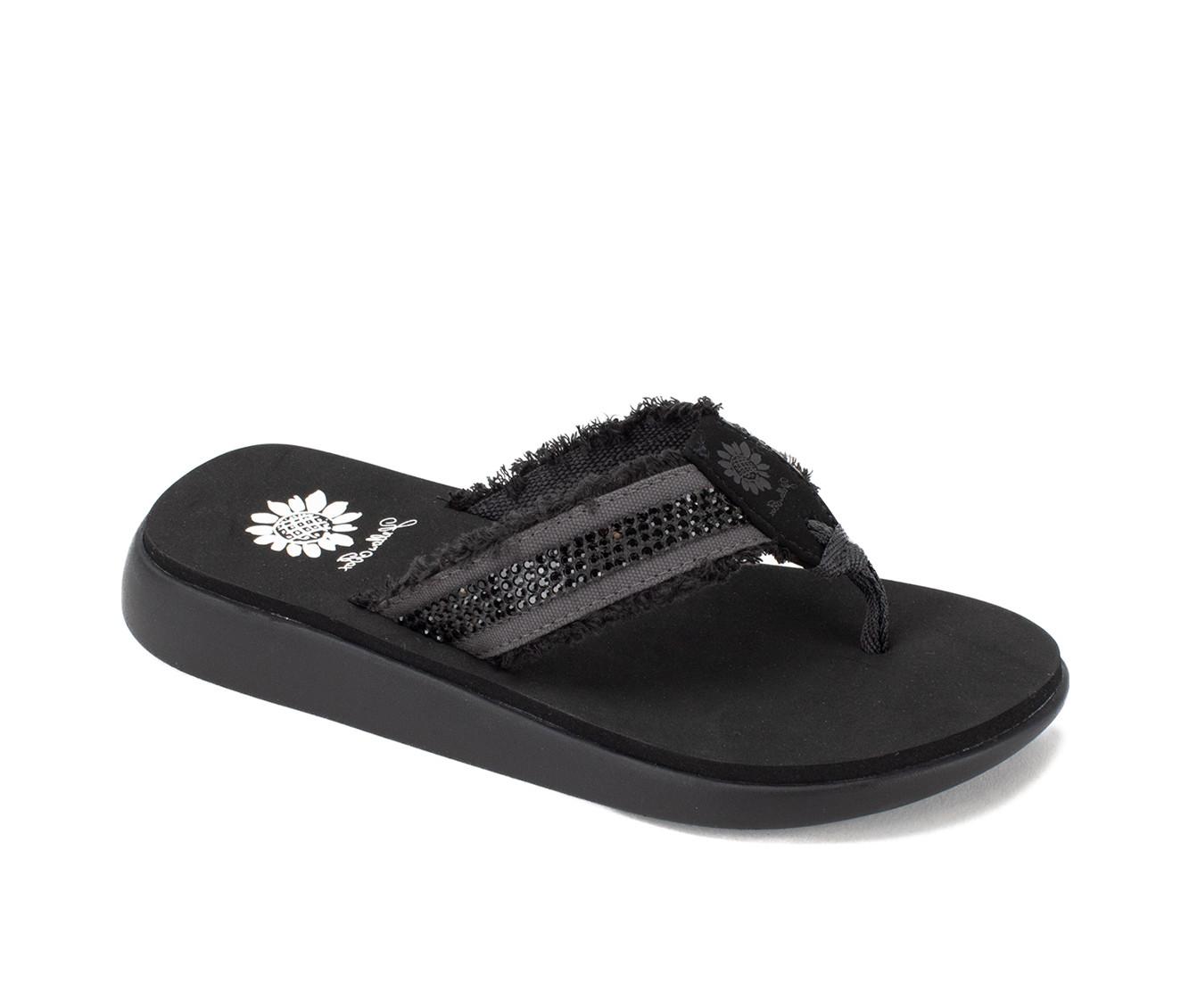 Women's Yellow Box Genzy Flip-Flops