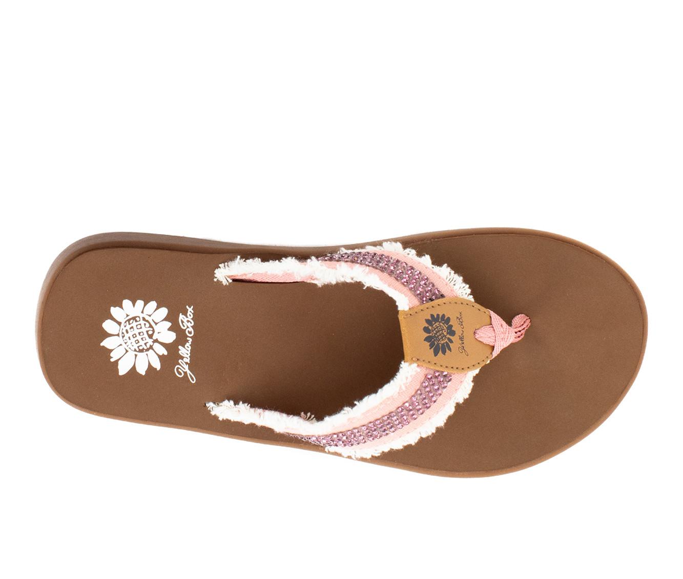 Yellow box sandals online at belk