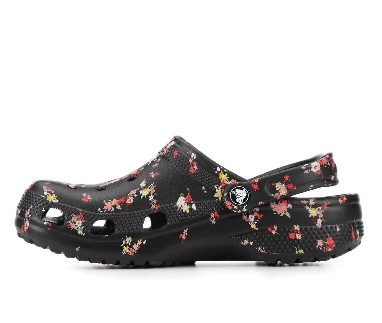 Adults' Crocs Classic Ditsy Floral Clogs