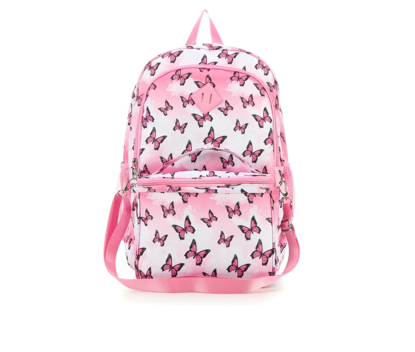 Madden Girl XL Nylon Backpack With Lunch Box