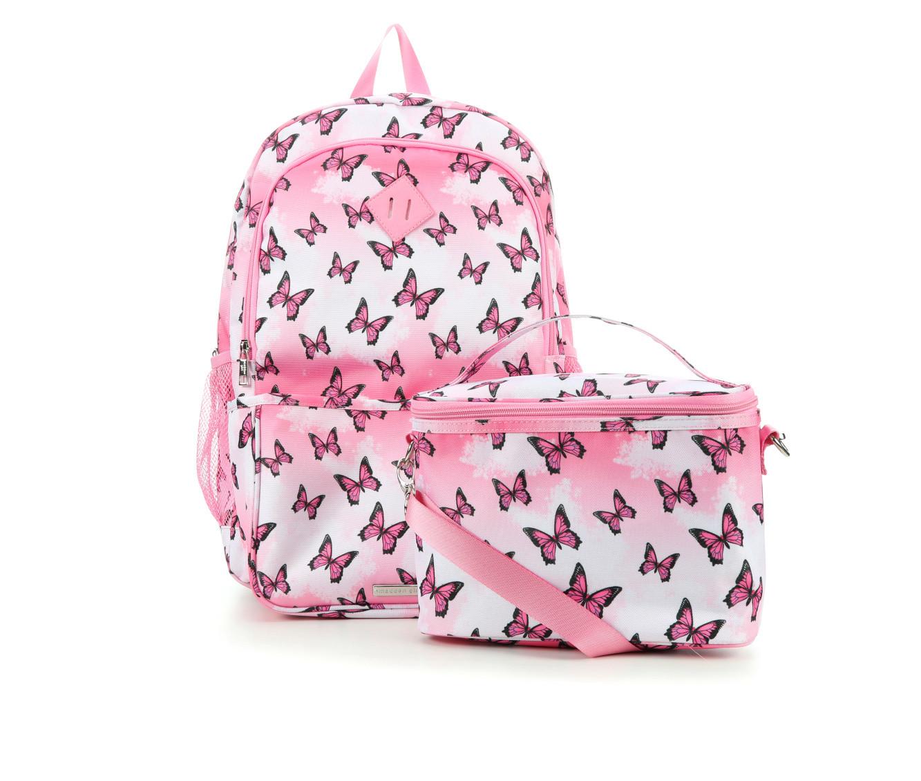 Madden Girl XL Nylon Backpack With Lunch Box