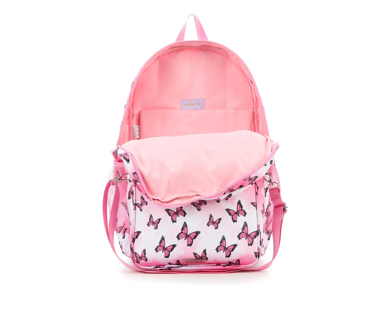 Madden Girl XL Nylon Backpack With Lunch Box