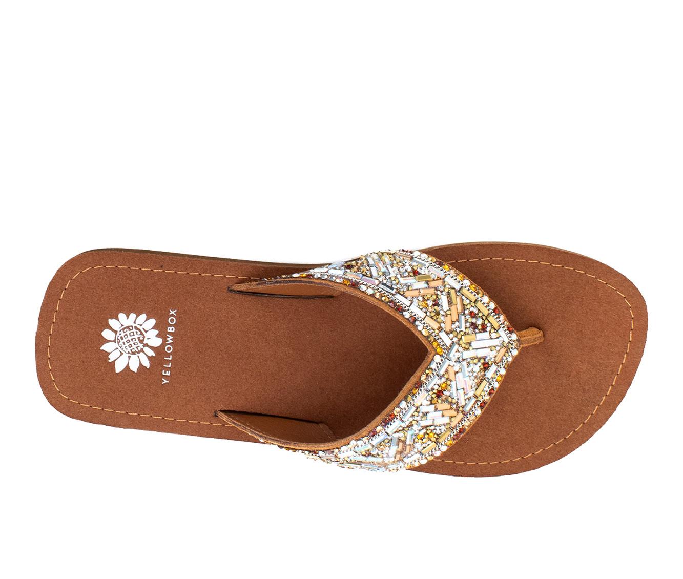 Women's Yellow Box Jenna Flip-Flops