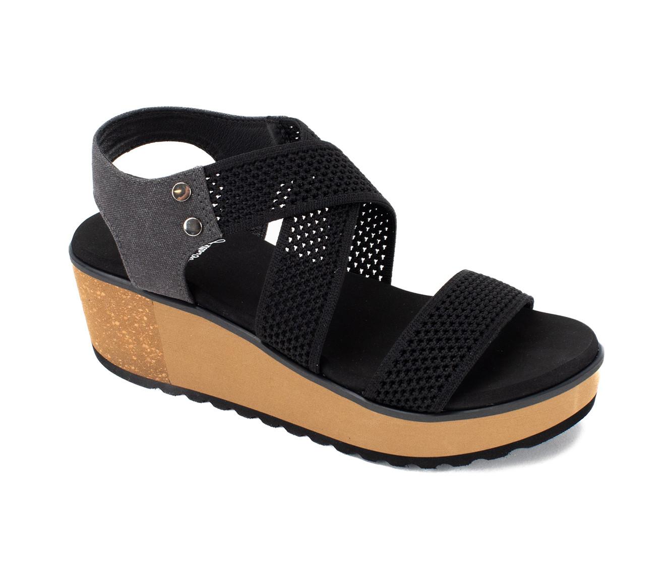 Women's Yellow Box Marnie Wedge Sandals